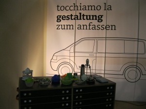 Tocchiamo la gestaltung zum anfassen